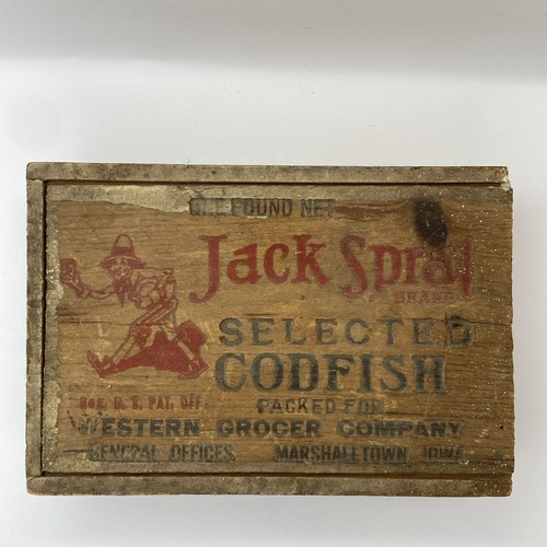 Vtg jack sprat advertising - jack,