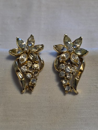 Vtg coro gold - coro, rhinestone